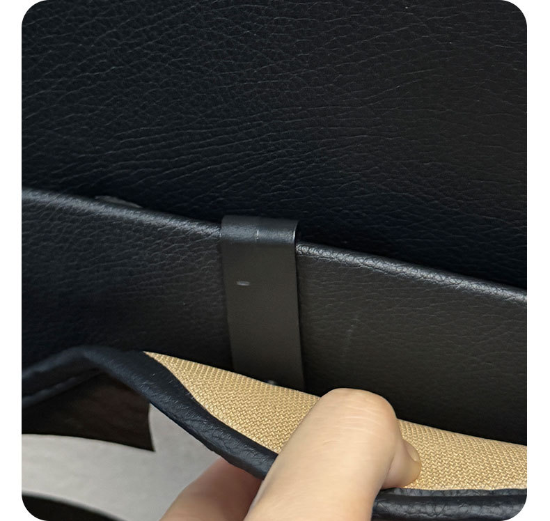 Car Seat Back Anti-Kick Pad for Women Cute Cat Paw Car Leather Seat Back Anti-Fouling Pad Cartoon Protective Pad