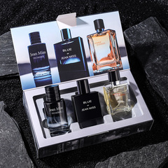 Xiaocheng Yixiang Azure Men's Perfume Set Long-lasting Eau de Toilette Wholesale Land Wilderness Cross-Border Vietnam Perfume
