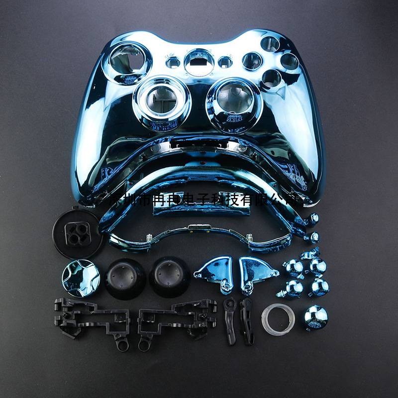 Xbox 360無線外殻ゲームのハンドル外殻のフルセットのシェル材料はすべてのプラスチックの小さいボタンを配合します。|undefined