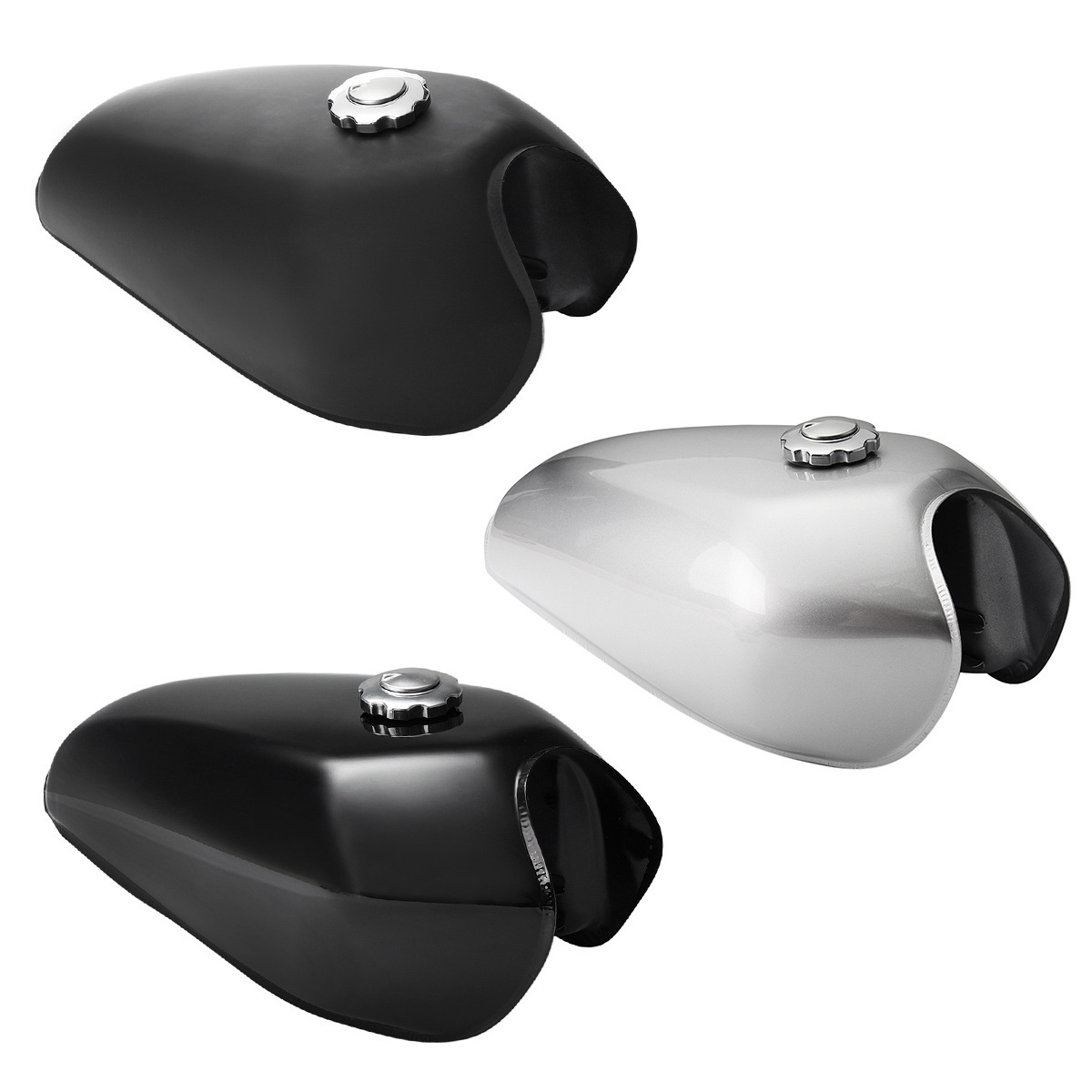 Neutral Cg125 Motorcycle Retro Modified Fuel Tank Kit Without Side Holes with Oil Switch Oil Iron