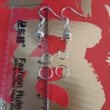 925银色耳钩耳环配件手工Diy制作半成品配件材料高端百搭款防过敏