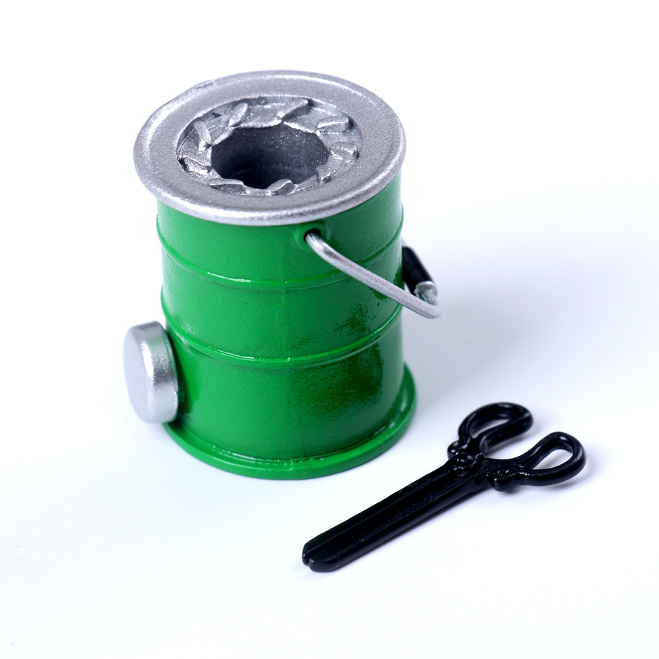 Miniatura mini panal de metal Bola de carbón estufa traje Dollhouse casa de muñecas pequeña casa de muñecas de tela BJD juguete