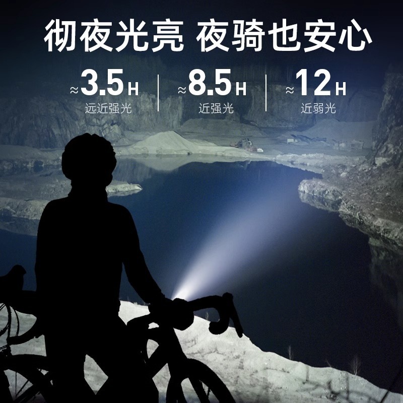 Lumaiwei 車のライト自転車ヘッドライト RL-C 強力な光懐中電灯マウンテンロードバイク夜間照明サイクリング機器|undefined