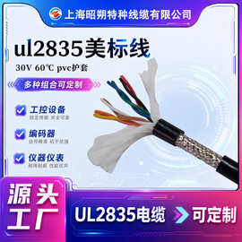 UL2835美标电缆-专业生产柔性多芯线 UL认证,美标网线屏蔽线