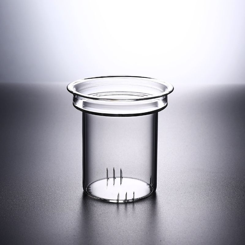 Taza de vidrio vertical de tres piezas, taza de té separada, taza de agua de oficina personal, taza de agua doméstica con tapa de filtro, taza de té de flores image 11
