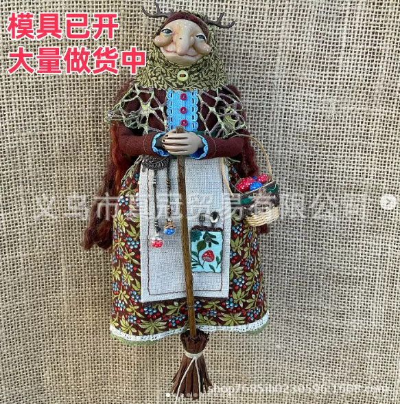 Кросс-бордэр новый продукт Handmade Kitchen Witch Doll Handmade Kitchen Witch Doll