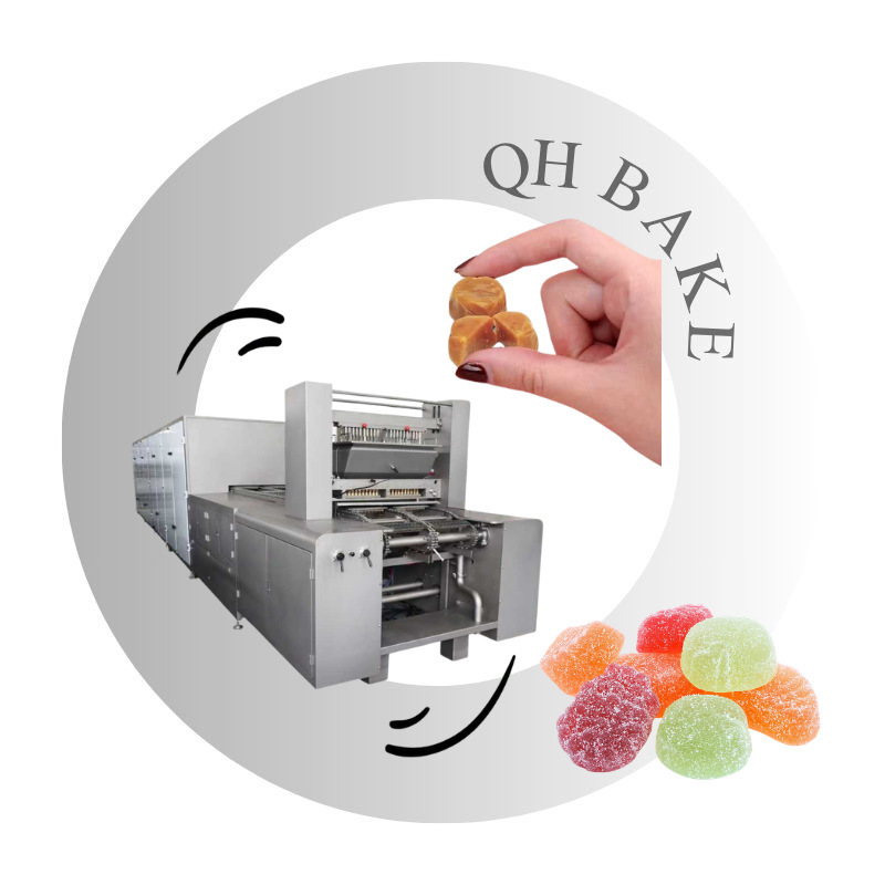 Fully Automatic Gummy Machine Commercial Gel Gummy Production Line Fruit-Flavored Qq Candy Pouring and Molding Equipment