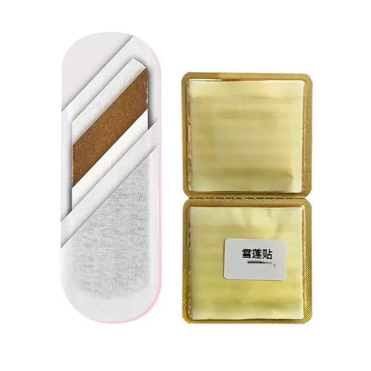 工厂定制女性雪莲贴草本植物护垫私处女士护理妇科保养雪莲贴代工