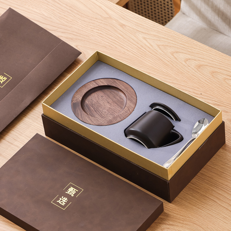 Taza de cerámica original Taza de café Taza de marca Taza de agua creativa Taza de agua con taza de nuez con taza de cocina