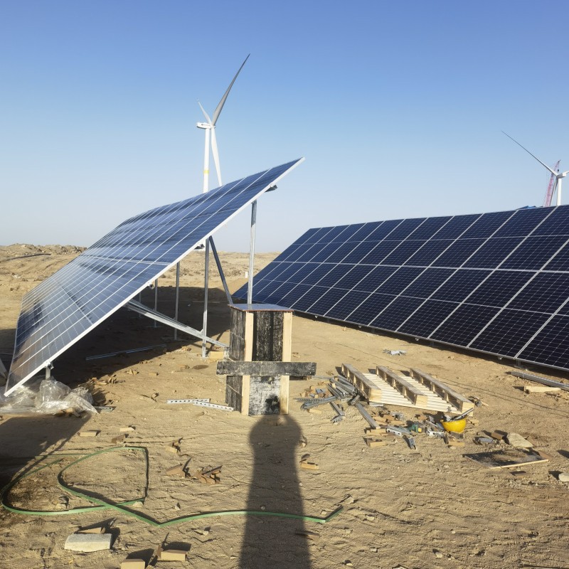 全套60KW太阳能离网发电系统 60KW光伏储能系统 380V工业用电