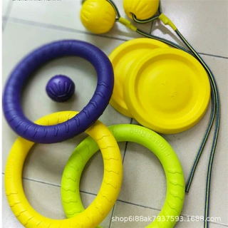 定制EVA热压注塑制品EVA发泡射出成型宠物玩具狗咬环 狗咬球飞盘