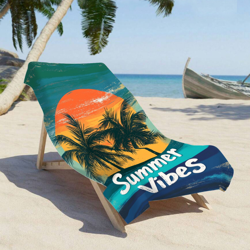 Cross-border Microfiber Digital Printing Beach Towel Cross-border Sunset Coconut Tree Summer Beach Bath Towel Sports Towel Cross-border Microfiber Digital Printing Beach Towel Cross-border Sunset Coconut Tree Summer Beach Bath Towel Sports Towel