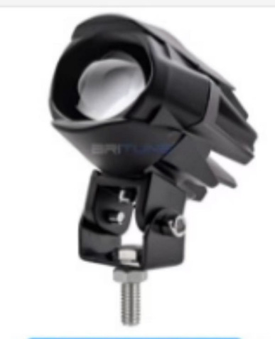 New wide-voltage motorcycle external waterbird LED spotlight, ultra-bright front driving light for electric vehicles