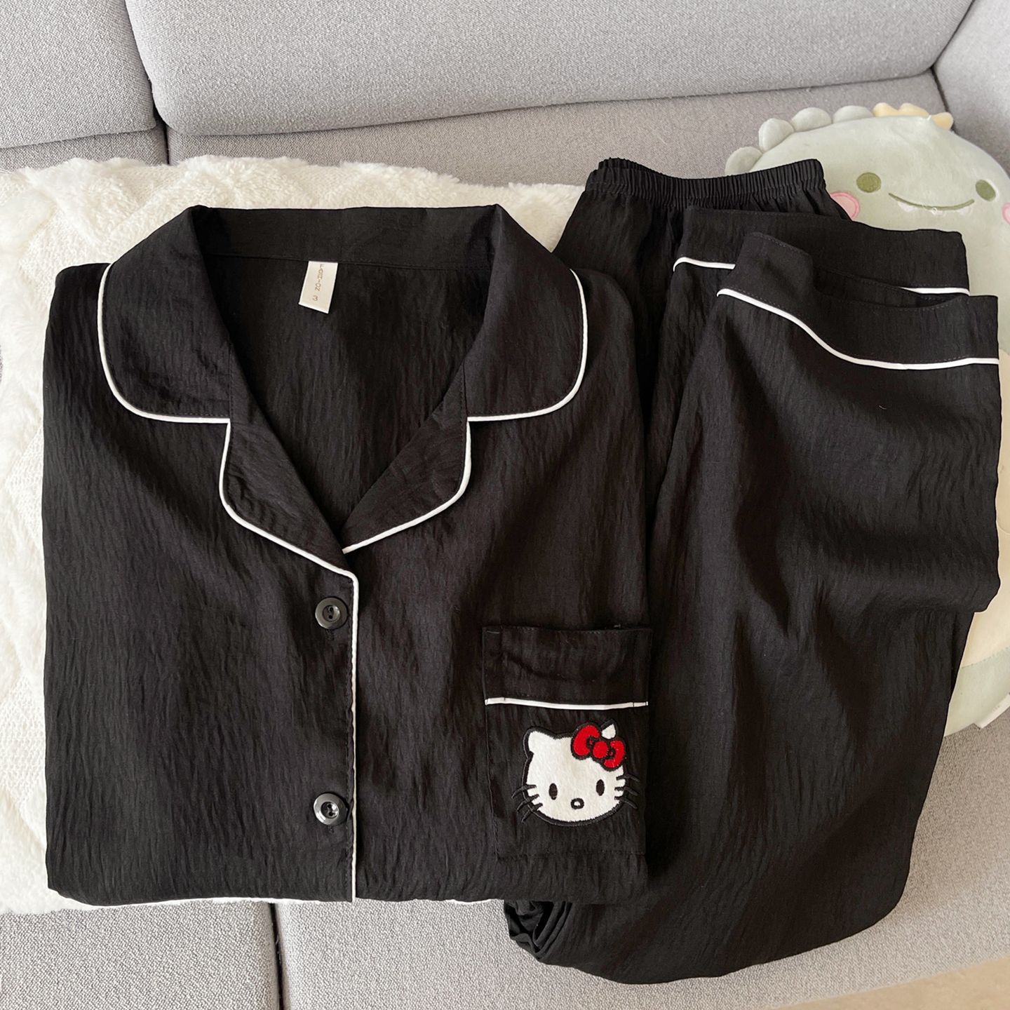 Cloud Cotton-Black KT Cat Long