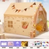 Long tent, game mat, cotton balls with butterfly, cloud