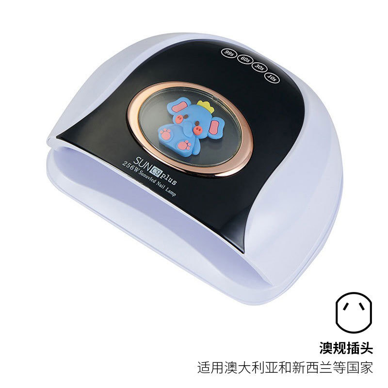 256w luz de manicura de alta potencia LED inteligente manicura luz de horno UV manicura luz de horno encantadora muñeca luz de fototerapia transfronteriza