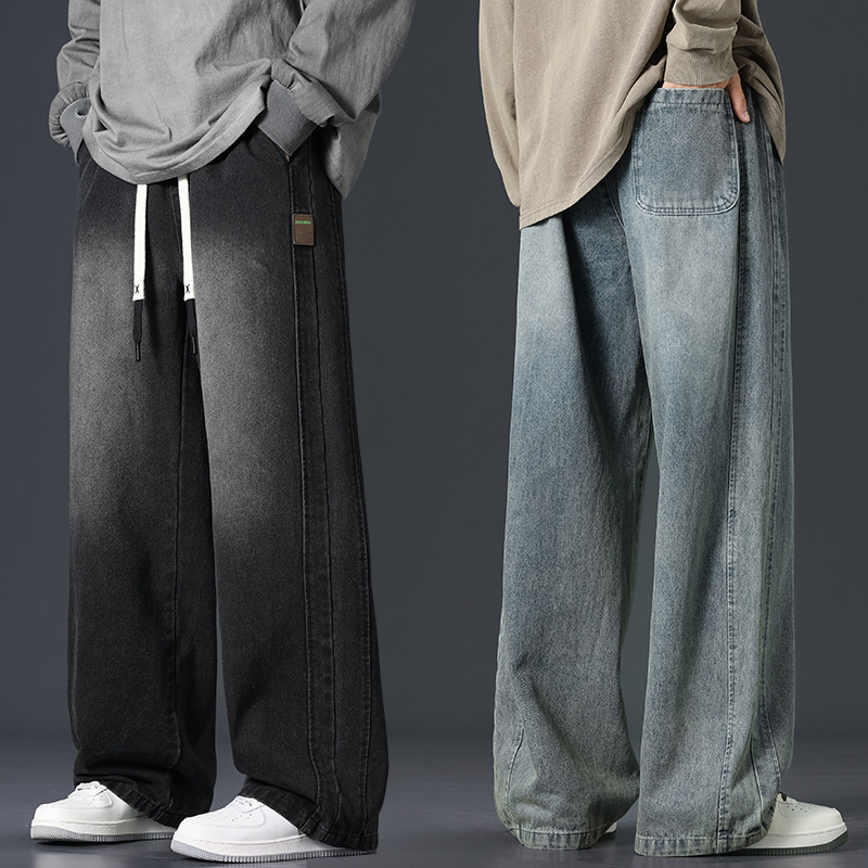 Danpaoni | Men's M-8XL Plus Size Jeans Xintang Jeans City Men's Pants Plus Denim Pants