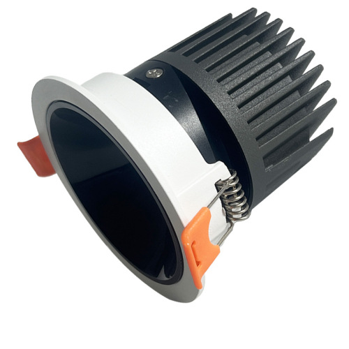 Deep anti-glare TV wall spotlight COB embedded spotlight for home living room 4000k no main light small hill eye care