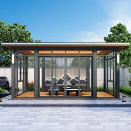 亭子;阳篷、雨篷;卷帘