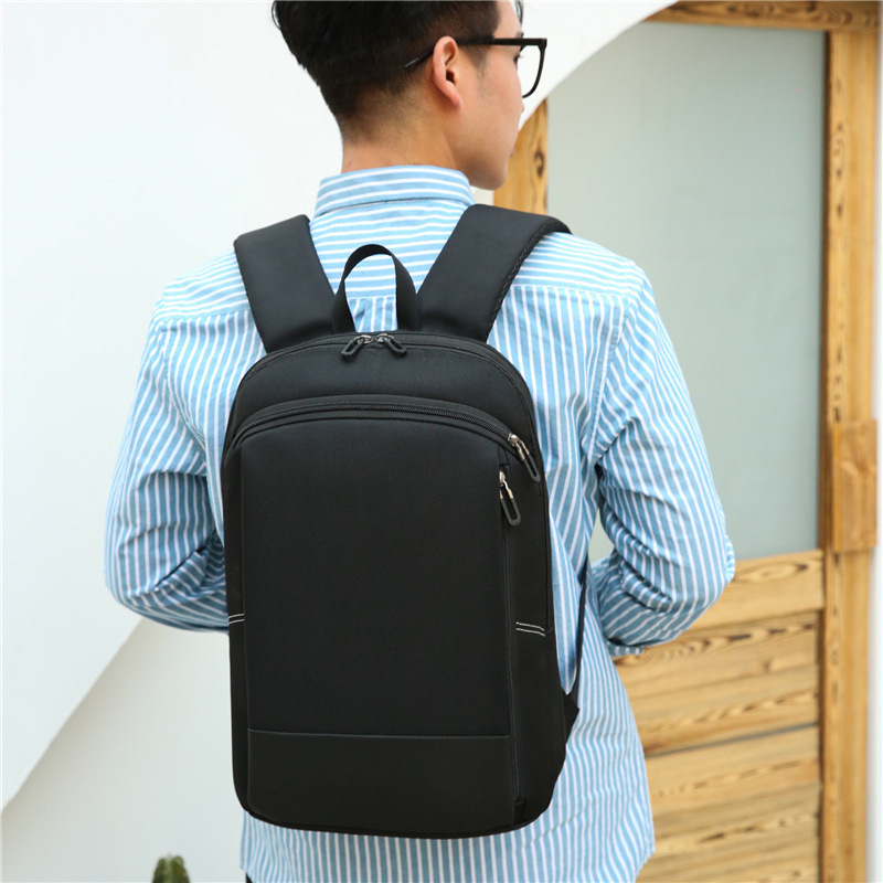 Backpack Men's 2024 New Business Laptop Bag Large Capacity Casual Fashion Waterproof Nylon Student Bag
