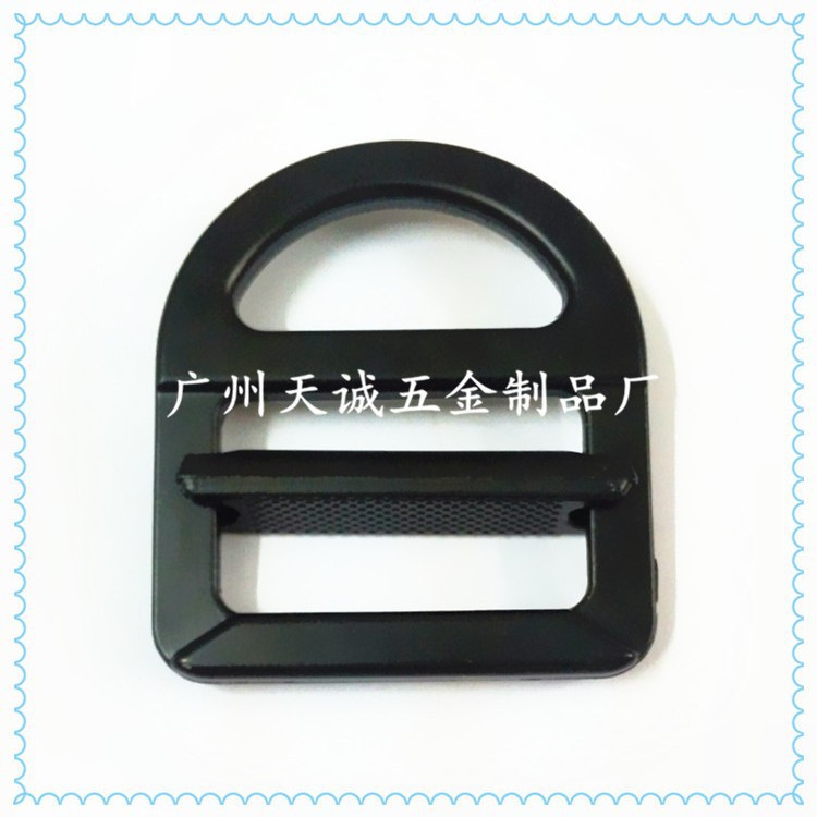 厂家批发箱包五金配件 锌合金日字扣45mm书包扣 金属三档调节扣