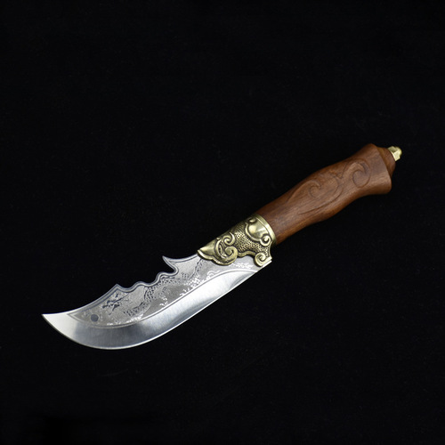 Handmade Kitchen Knife Longquan City Clad Steel Forged Fruit Knife Home Use Bone Separator Knife Sharp Chef Knife Commercial Kitchen Knife Wholesale