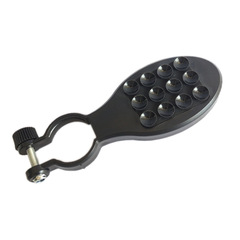 Microscope toy accessories for students: mobile phone holder, petri dishes, droppers, test tubes, and batteries