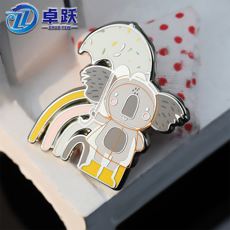 에나멜 실크 스크린 배지