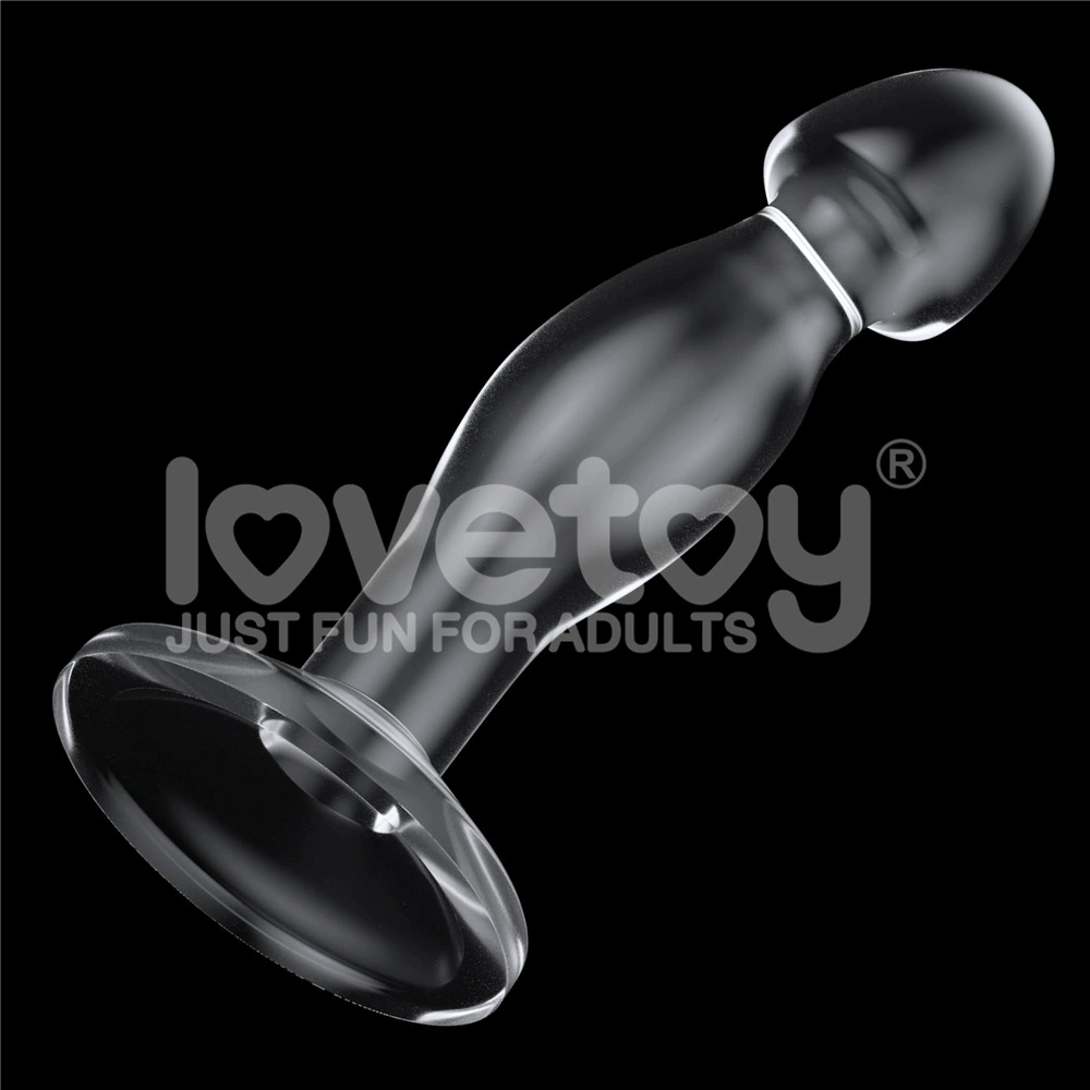 Прозрачный анальный пробку Lovetoy анальная пробка анальная экспандер мужской и женский мастурбационный прибор LV310020
