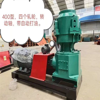 合作社饲料颗粒机 400型养殖场造粒设备 豆杆玉米柴油机成型机