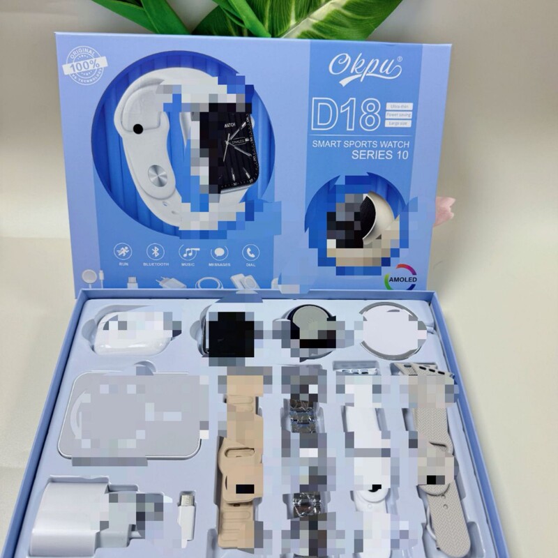 クロスボーダー新しい D18 シリーズ 10 スマートウォッチセット Bluetooth 通話ヘッドセットオーディオパワーバンクマルチアクセサリー|undefined