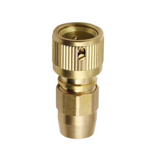 Wholesale all-copper telescopic water pipe joints, latex pipe joints, flower watering, car washing, water gun quick connectors, brass quick connectors