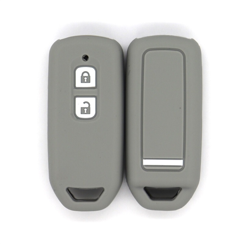 Suitable for Honda motorcycle N-BOX car key case Honda n-one smart 2 button remote control silicone sleeve in stock
