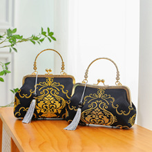 欧美风跨境女包手提包旗袍包womenbag直播女包单肩斜挎包手拿包