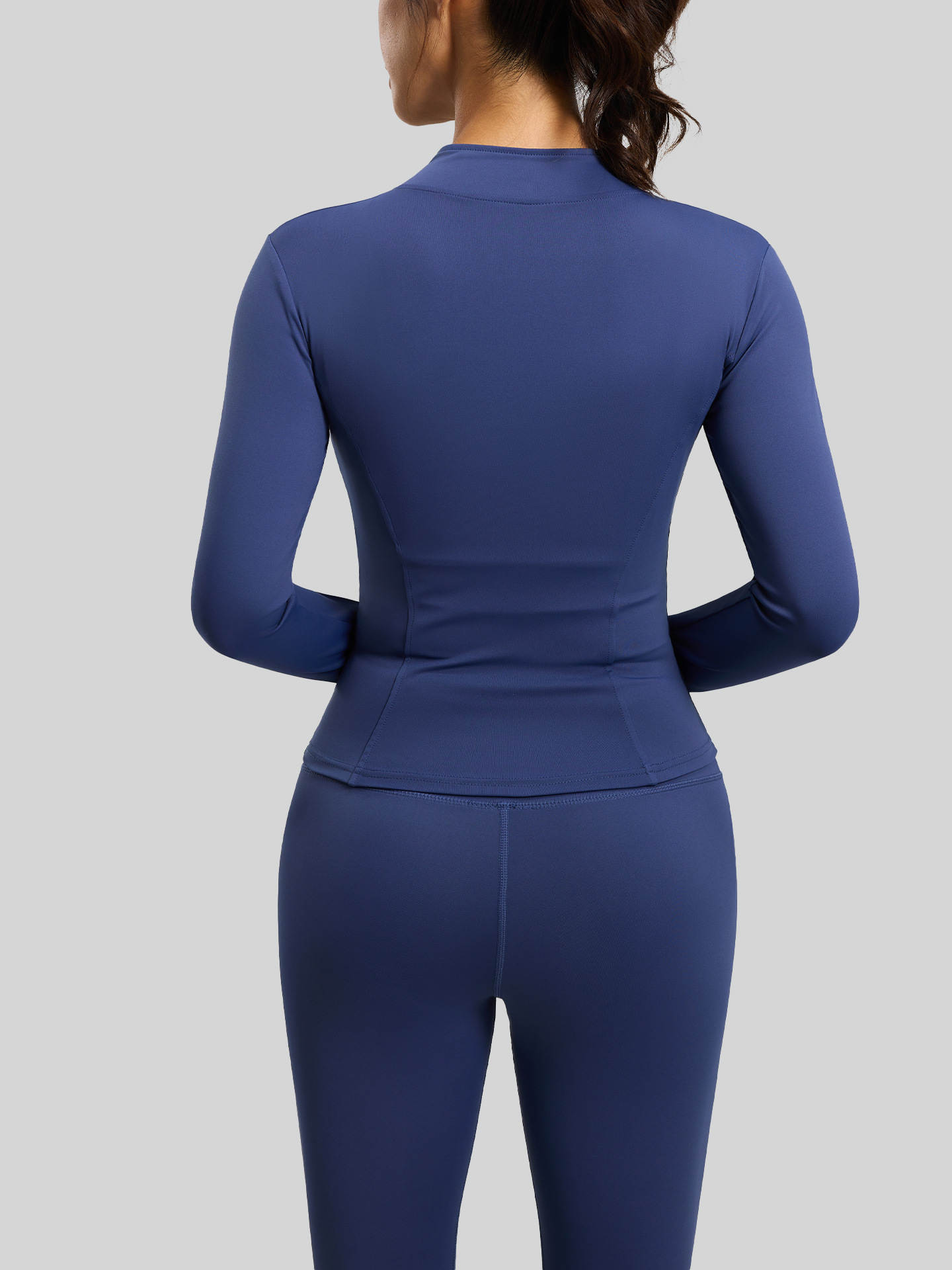 Chaqueta de yoga Juyitang para mujer, transpirable, de verano, para correr, adelgazante, de alta elasticidad, para fitness.