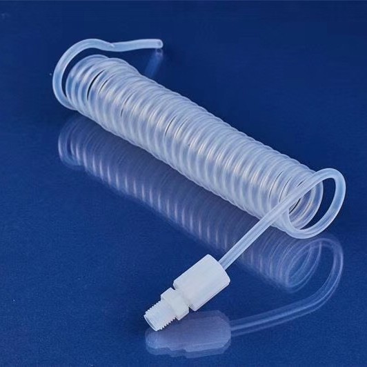 PFA弹簧管超纯PFA弹簧管PTFE弹簧管铁氟龙弹簧管聚四氟乙烯弹簧管