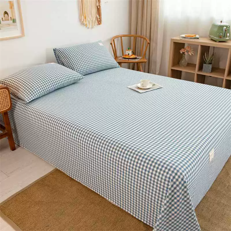 Cotton sheet, pillowcase for students, set, 3 piece set