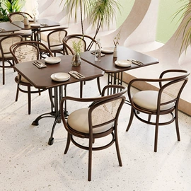 成套餐桌椅;卡座;户外金属桌椅