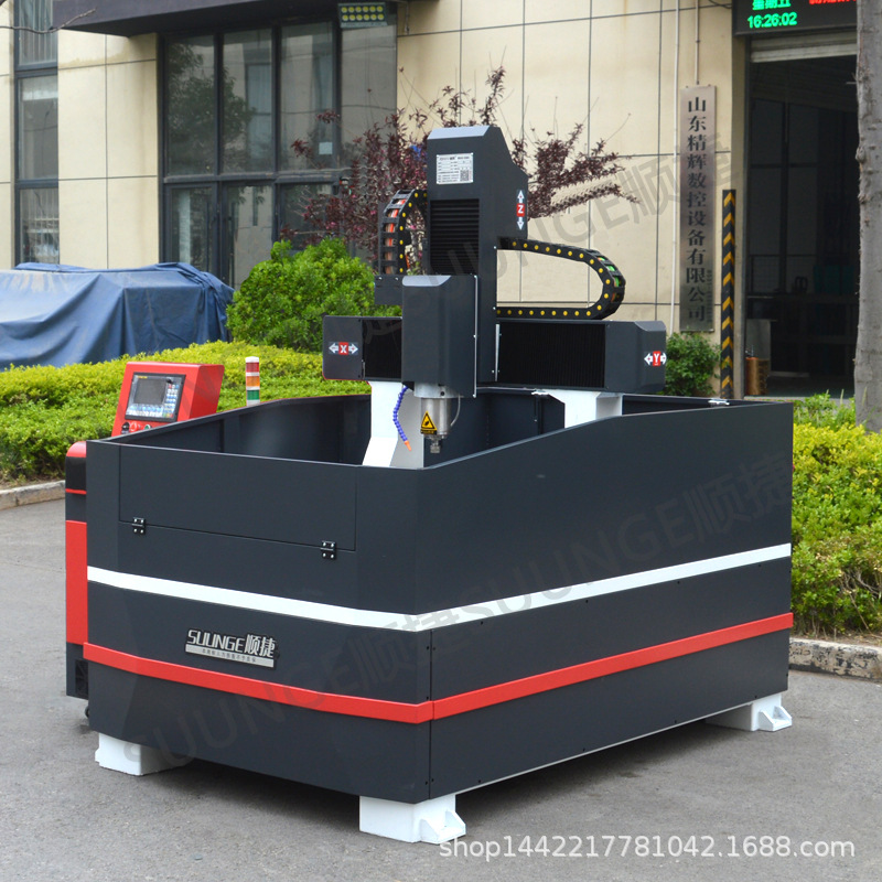 Máquina de grabado pequeña automática CNC carpintería publicitaria piedra de alta precisión plano estereoscópico molde de metal máquina de marcado