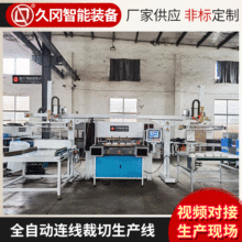 吸塑纸塑裁断机全自动连线裁切裁切线橡塑厂家供应吸塑裁断机