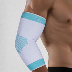 Sports Knit Elbow Support for Men and Women Outdoor Running Basketball Fitness Breathable Non-Slip Thin Nylon Elbow Support