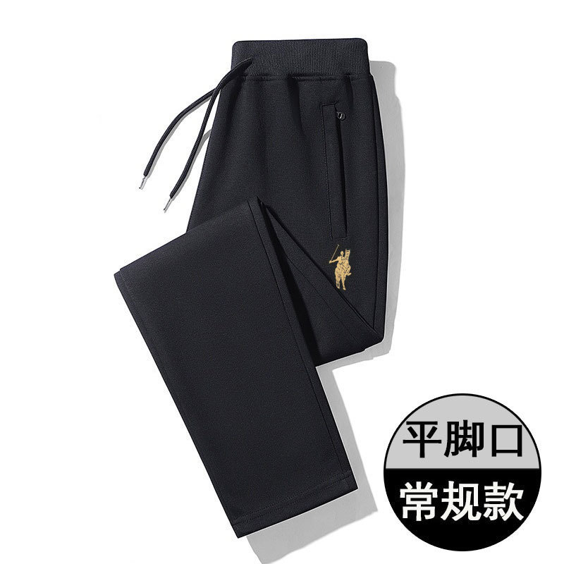 genuine goods Paul Casual Pants Men's Spring Autumn and Winter Long Pants Young and Middle-aged plus size Loose Straight Sports Pants