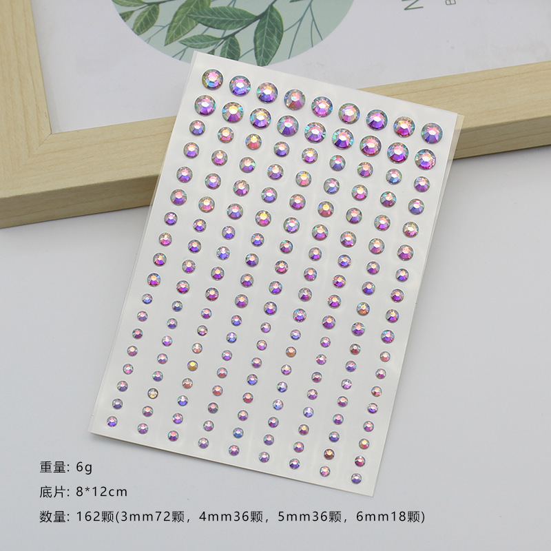 透明立体彩色水珠贴糖果色高颜值出卡打包材料手账氛围感装饰贴|undefined