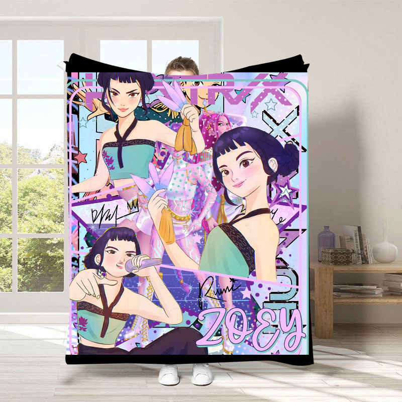 Explosiones transfronterizas de caza de brujas mantas de franela de comercio exterior Amazon mantas de cama gruesas mantas