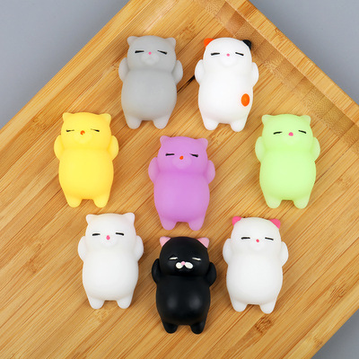 animal Tuanzi Le tweak novel Stall Night market Child Toys Decompression Doll decompression Vent Toy Ball