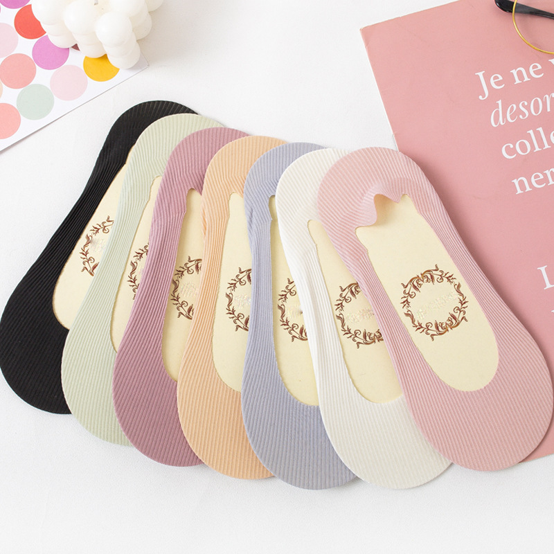 Socks Women's Summer Do Not Fall-off Heel Loafers Women's Boat Socks Arbitrary Cut Thread Sweat Absorbing Invisible Shallow Mouth Ice Silk Socks Socks Women's Summer Do Not Fall-off Heel Loafers Women's Boat Socks Arbitrary Cut Thread Sweat Absorbing Invisible Shallow Mouth Ice Silk Socks