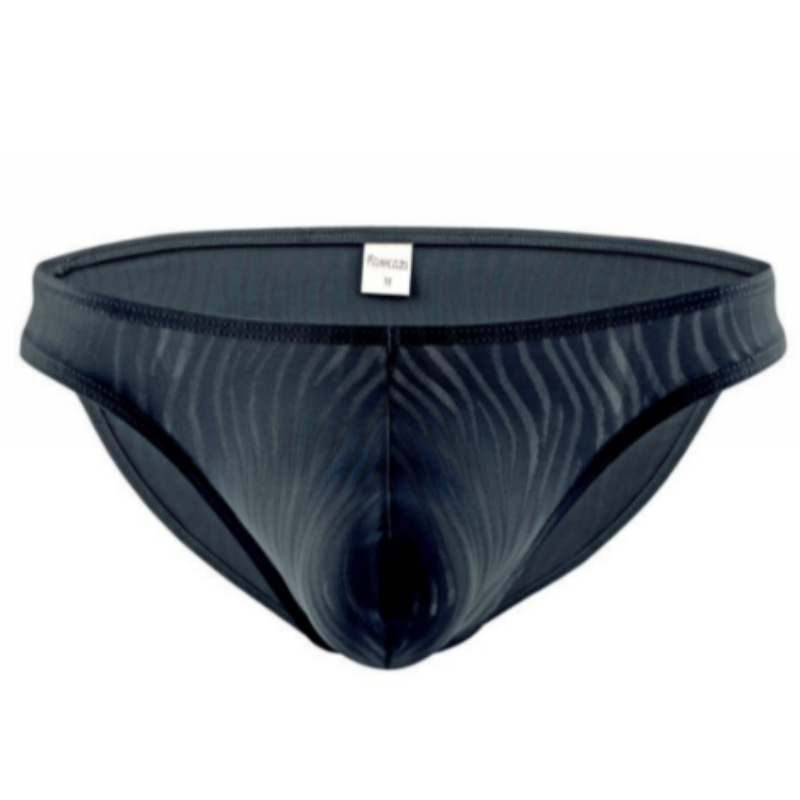 Men's Foreign Trade Underwear, Fashionable Low-Waist Butt-Lifting Shapewear, Exquisite Breathable Patterned Sexy Briefs