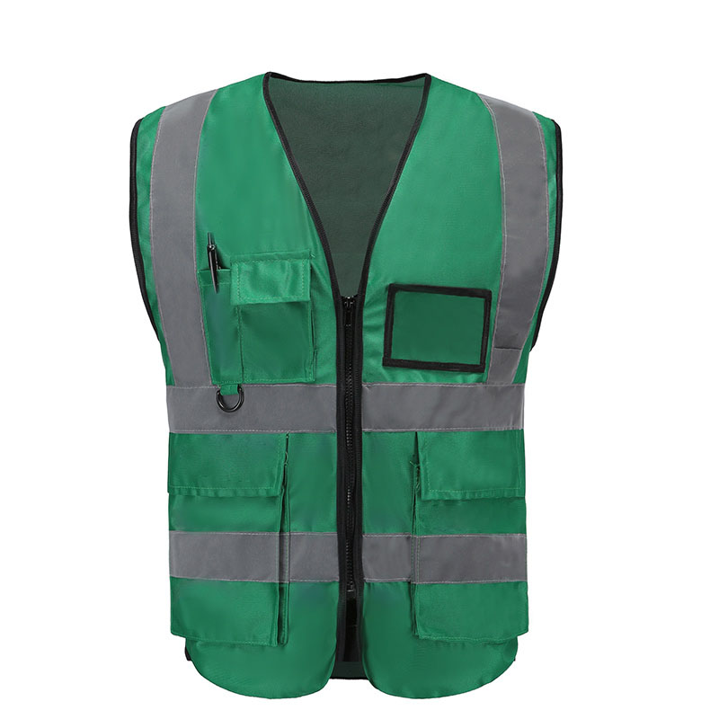 Trajes reflectantes chaleco de seguridad construcción de ingeniería de chaleco de impresión personalizada tráfico nocturno ropa de trabajo reflectante exterior