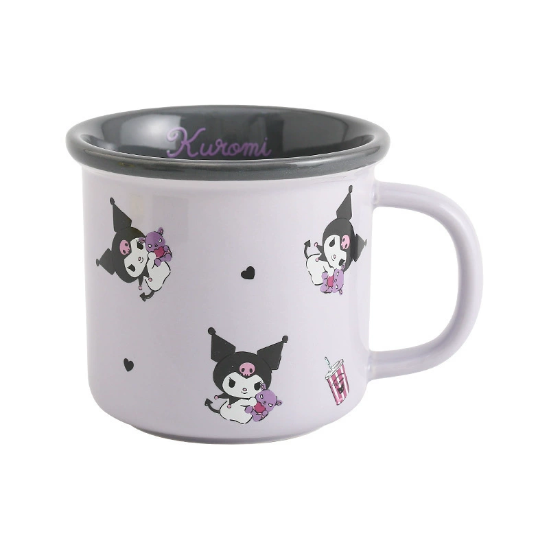 Керамическая кружка Sanrio милый мультфильм мальчики и девочки чашка для питья детская чашка на завтрак подарок