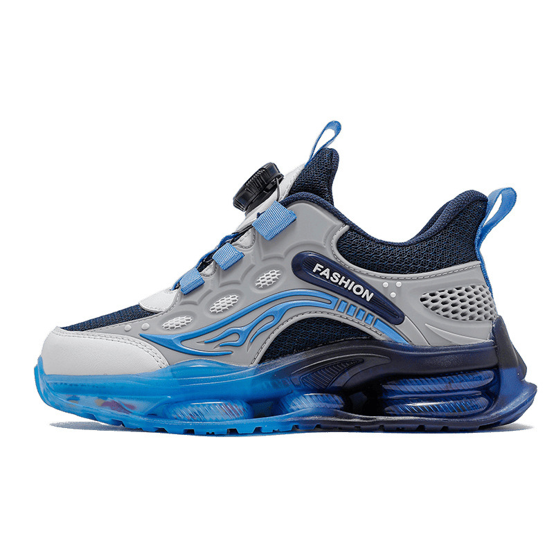 Calzado deportivo para niños 2025 primavera y otoño malla para niños zapatos para niños transpirables y ligeros